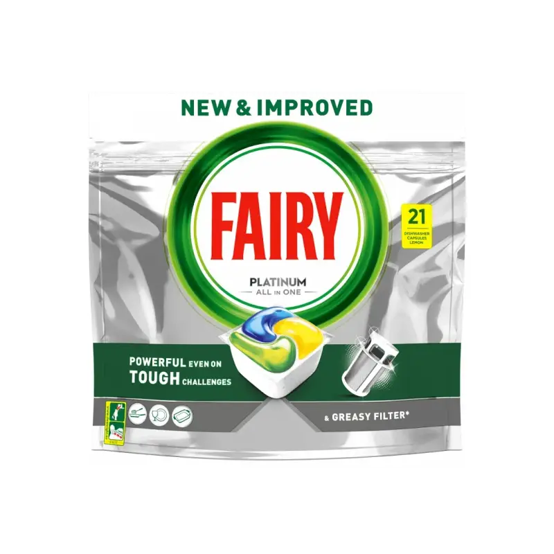 FAIRY Platinum Λεμόνι 21ΤΕΜ