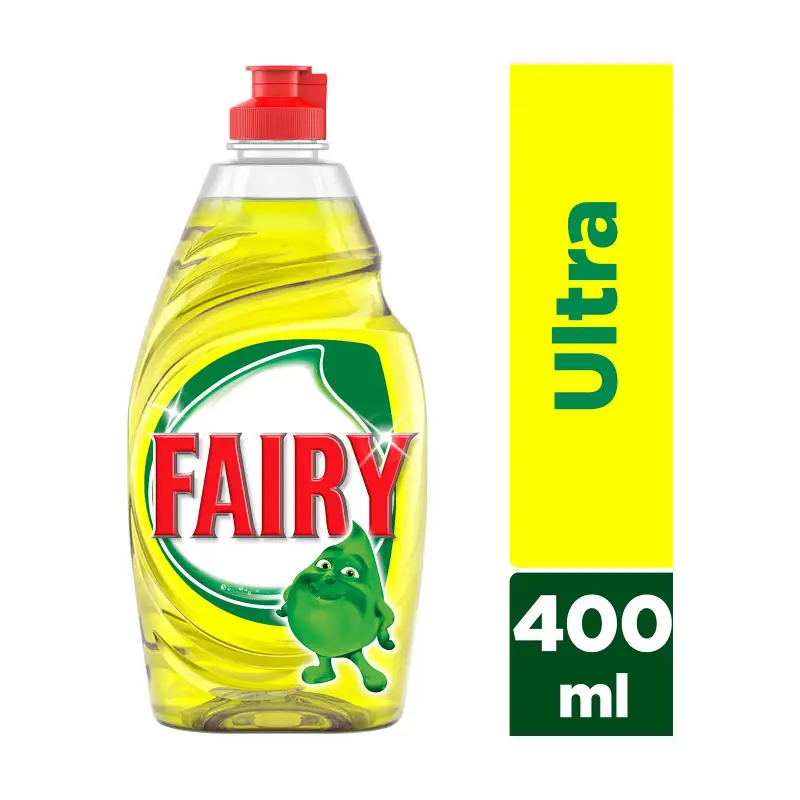 FAIRY Ultra Απορρυπαντικό Πιάτων Υγρό Λεμόνι 400ml
