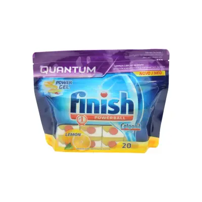 FINISH Ταμπλέτες Πλυντηρίου Πιάτων Quantum Lemon U20τεμ