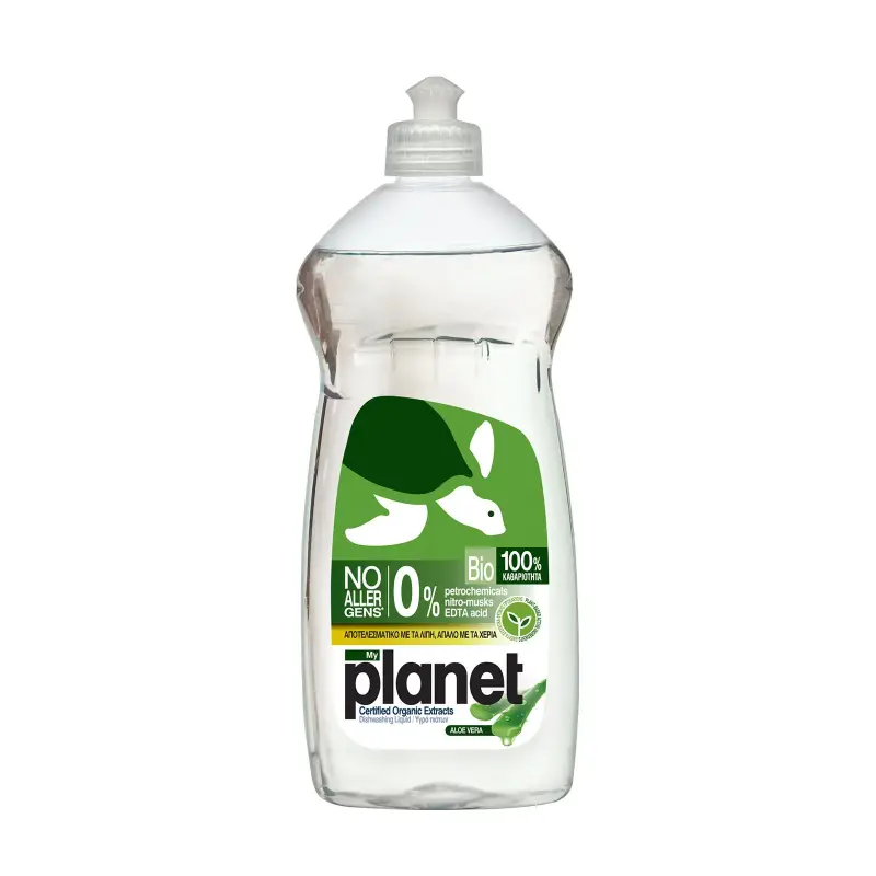 PLANET Απορρυπαντικό Πιάτων Υγρό Aloe Vera 625ml