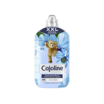 CAJOLINE Συμπικνωμένο  Μαλακτικό 1840ml, (Blue Fresh)