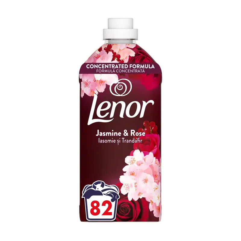 LENOR Συμπυκνωμένο Μαλακτικό Ρούχων Passion Jasmine & Rose de Mai 82 πλύσεις