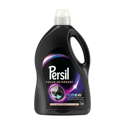 PERSIL Yγρό Πλυντηρίου Ρούχων Renew Black για Σκούρα 56 Μεζ