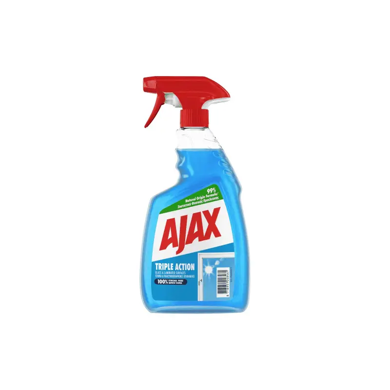 AJAX Υγρό Καθκό Τζαμιών Triple Action Αντλία 750ml