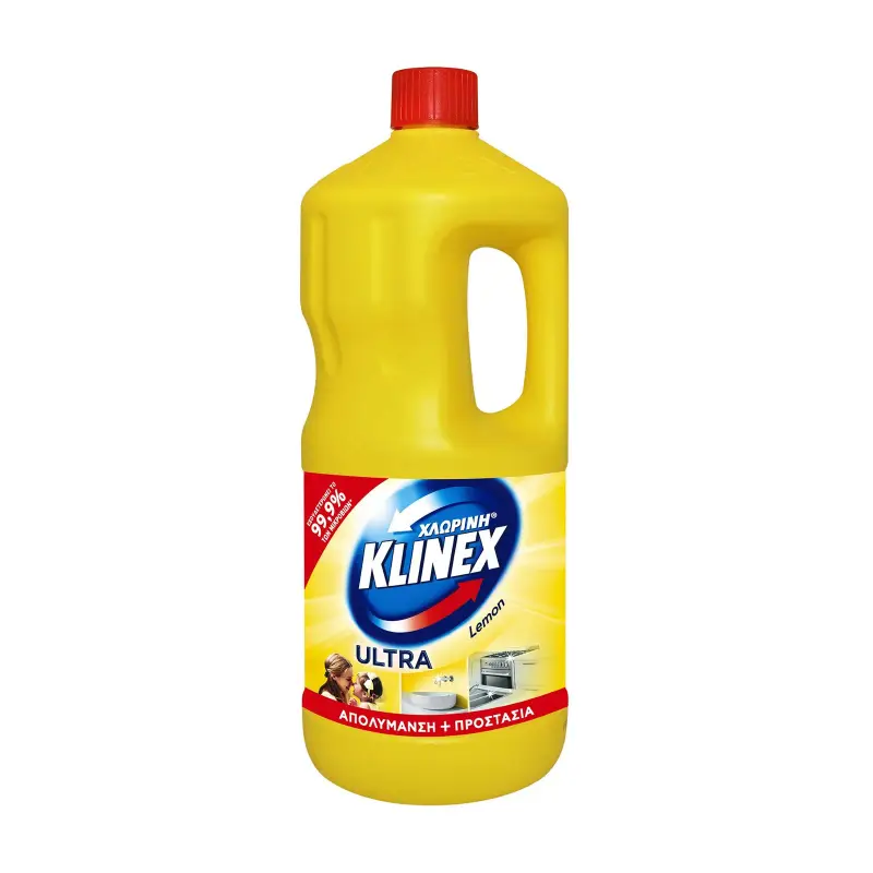 KLINEX Ultra Χλωρίνη Λεμόνι 2lt