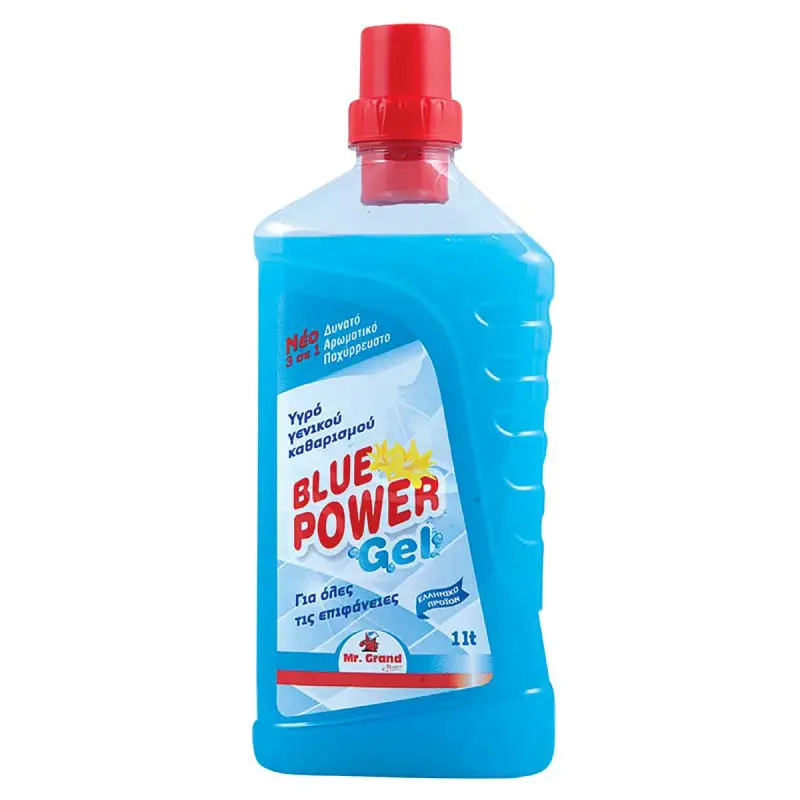 MR.GRAND Υγρό Καθαρισμού Blue Power Gel 1 ΛΙΤ