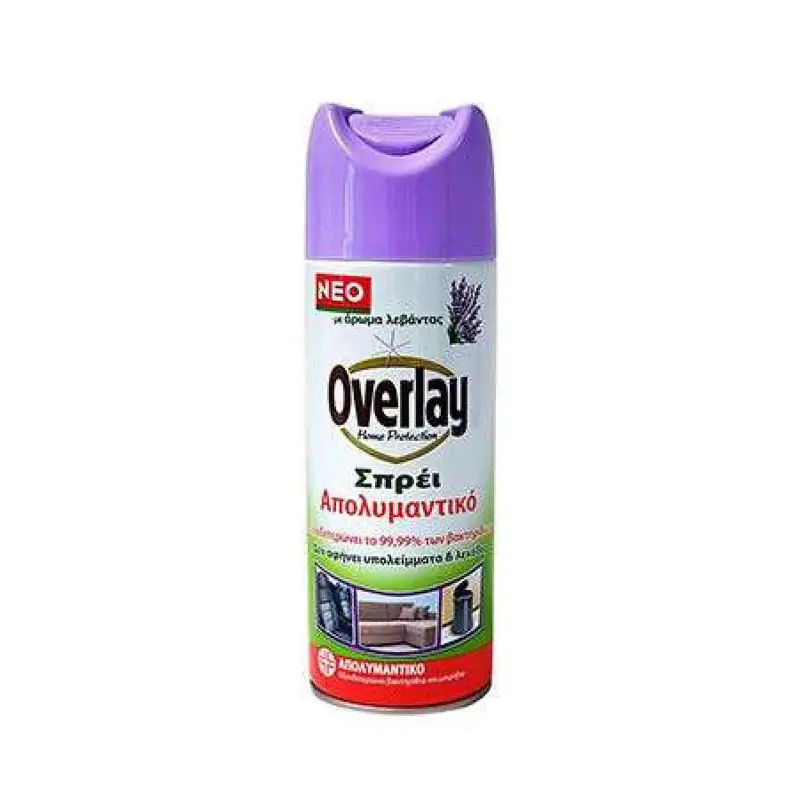 OVERLAY Spray Απολυμαντικό Με Λεβάντα 300ml