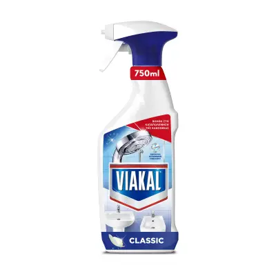 VIAKAL Καθαριστικό Σπρέι κατά των Αλάτων Classic 750ml