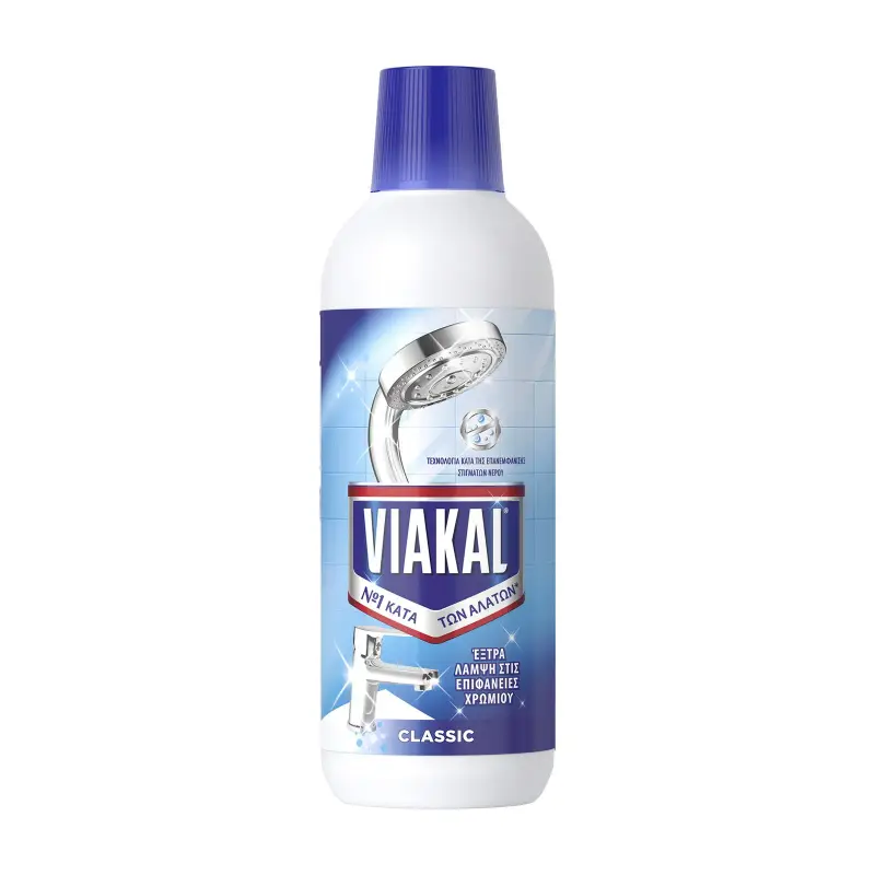 VIAKAL Καθαριστικό Υγρό κατά των Αλάτων Classic 500ml