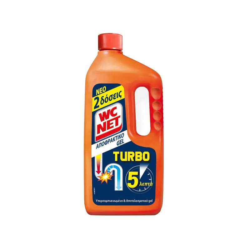 WC NET Turbo Gel Απόφραξης 1lt
