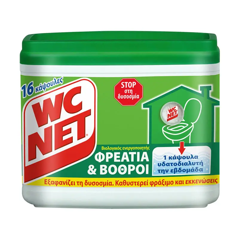 WC NET Αποφρακτικό για Φρεάτια & Βόθρους 16τεμ 288g