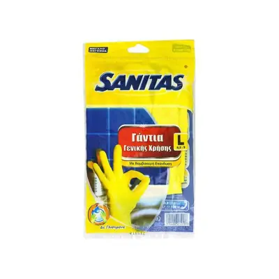 SANITAS ΓΑΝΤΙΑ ΓΕΝΙΚΗΣ ΧΡΗΣΗΣ, (LARGE)