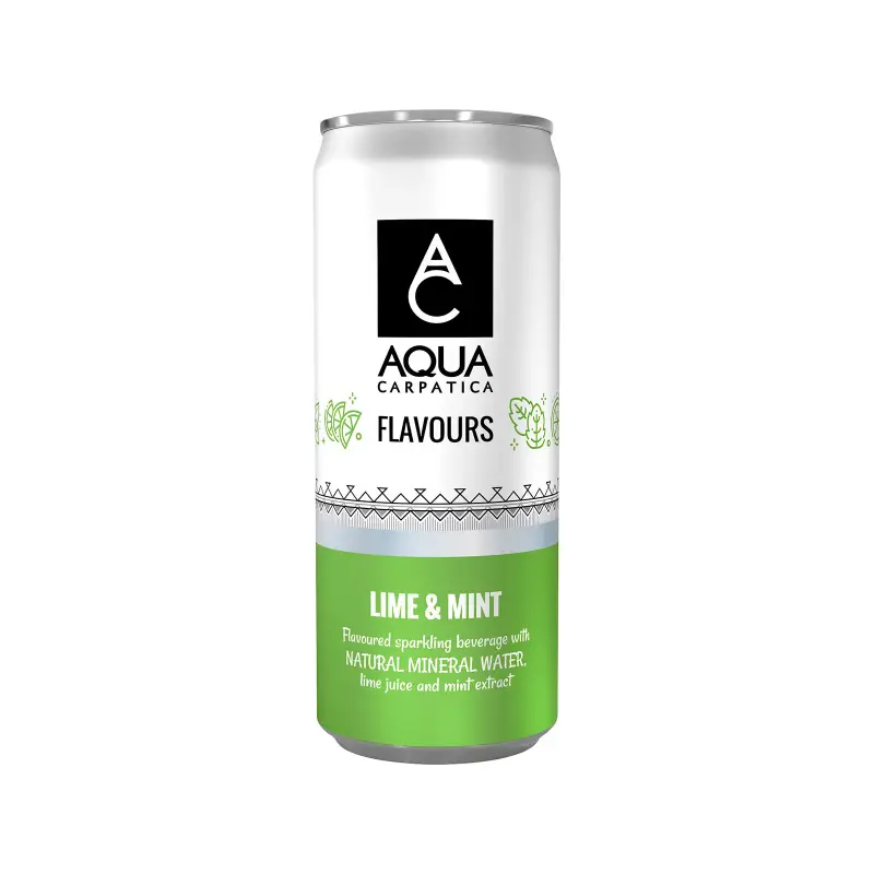 AQUA CARPATICA  LIME & MENTA 4x330ml