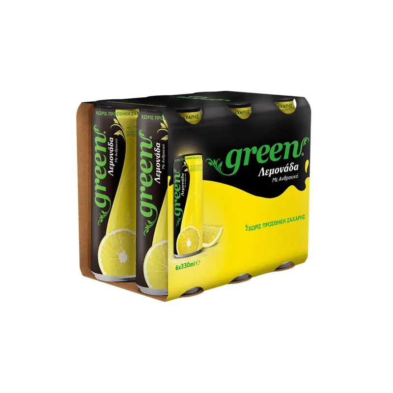 GREEN Λεμονάδα 6x330ml