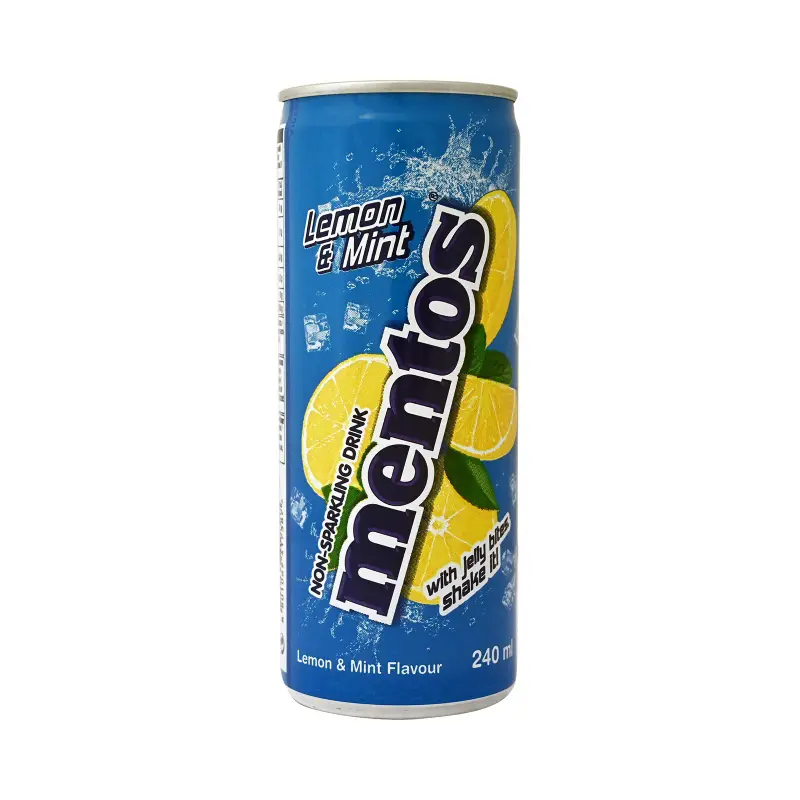 MENTOS Aναψυκτικό lemon & mint 240ml