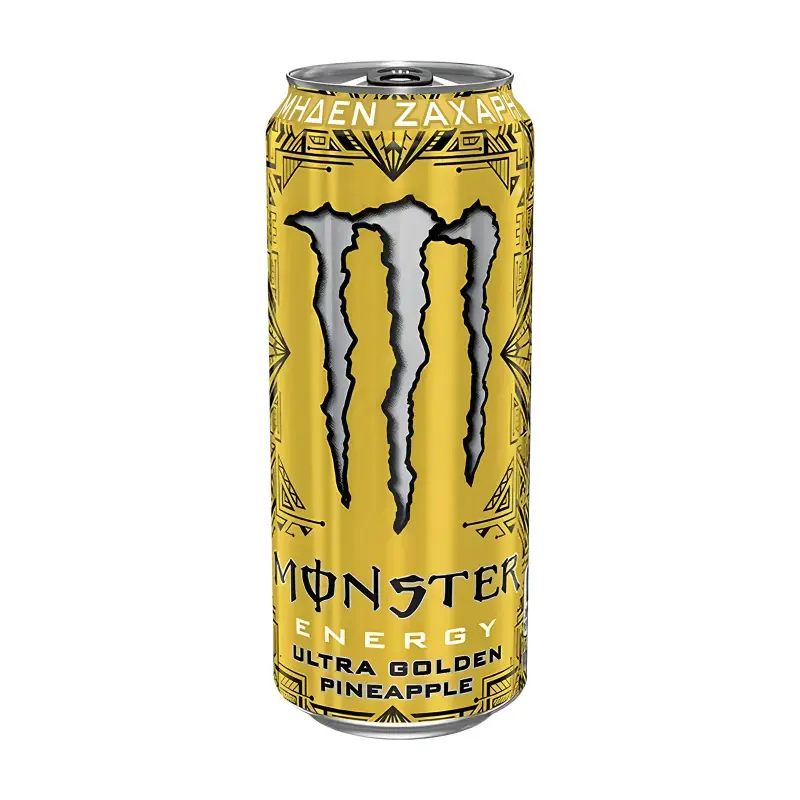 MONSTER Energy Ultra Golden Pineapple Ενεργειακό Ποτό Χωρίς ζάχαρη 500ml