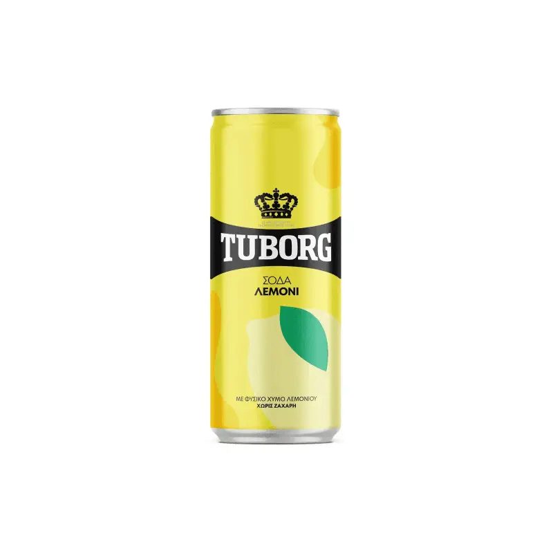 TUBORG SODA LEMON 330