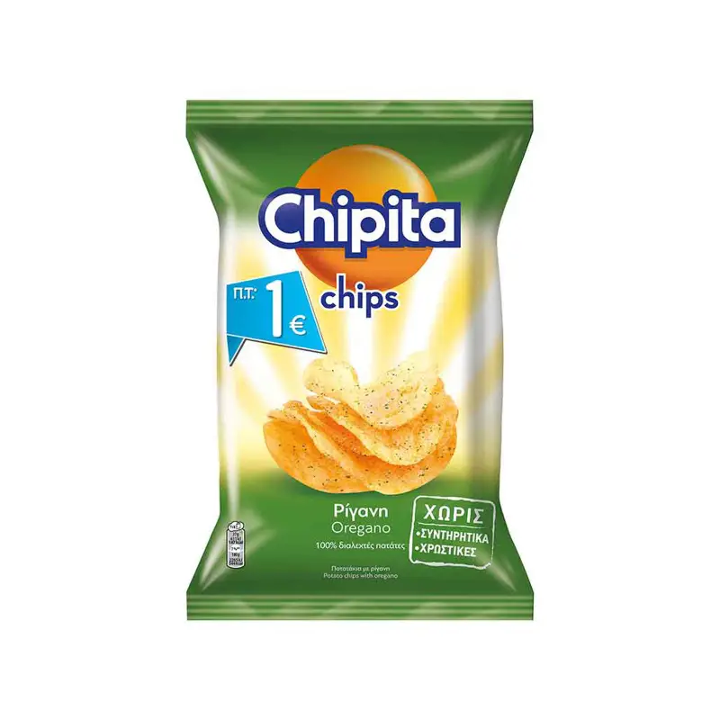 CHIPITA Τσιπς Ρίγανη 80γρ
