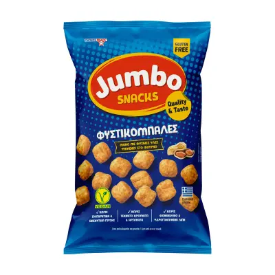 JUMBO Φιστικόμπαλες Vegan Χωρίς γλουτένη 102g