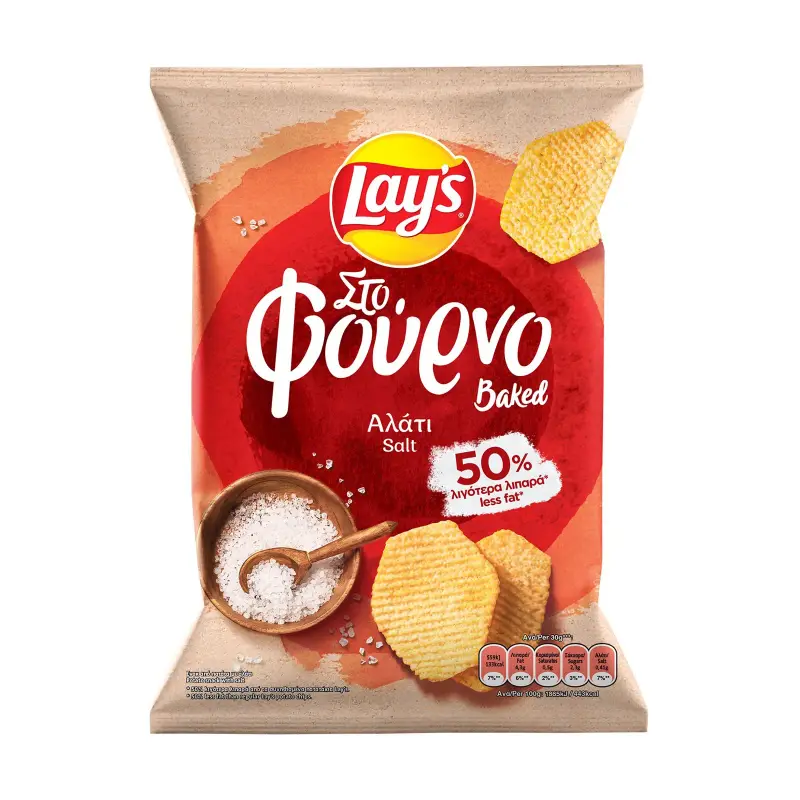 LAY_S Στο Φούρνο Πατατάκια με Αλάτι 105g