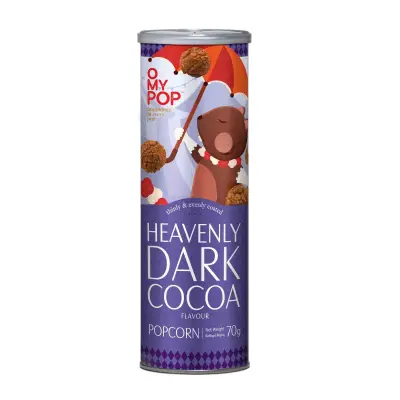 OMYPOP ποπ-κορν Dark Cocoa 70g