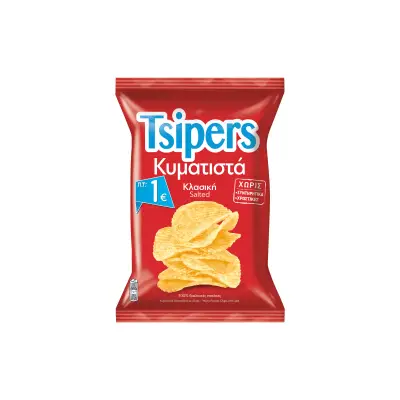 TSIPERS Κυματιστά Αλάτι 80gr