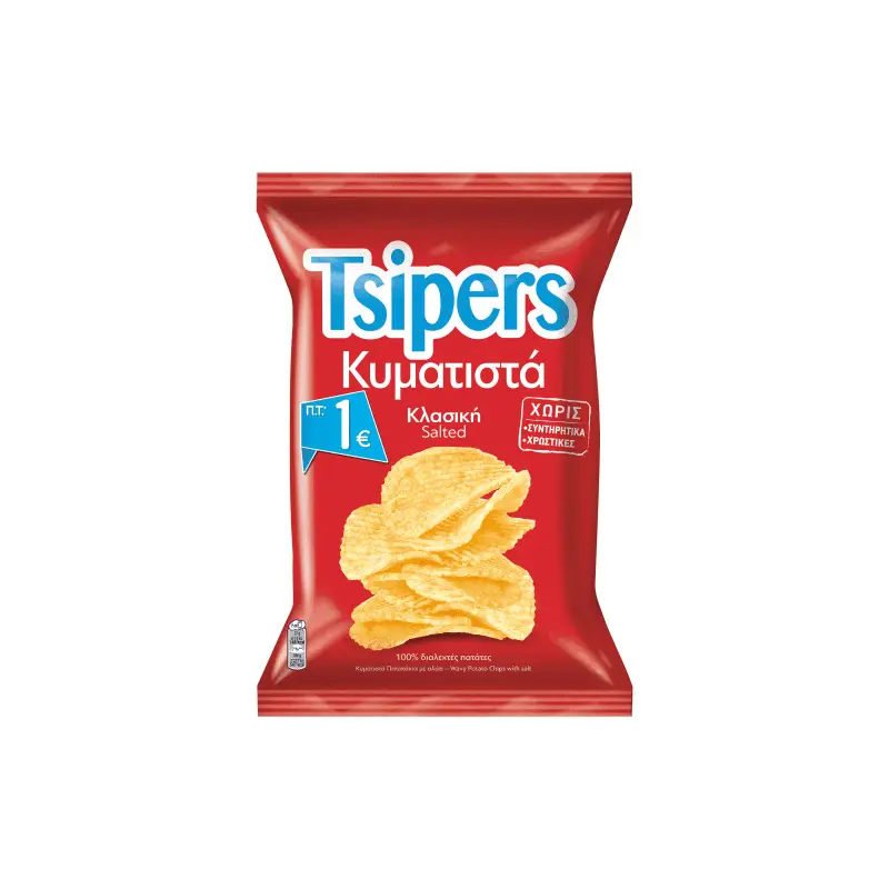 TSIPERS Κυματιστά Αλάτι 80gr