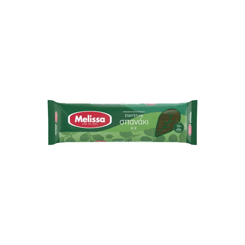 MELISSA Σπαγγέτι Με Σπανάκι 400gr