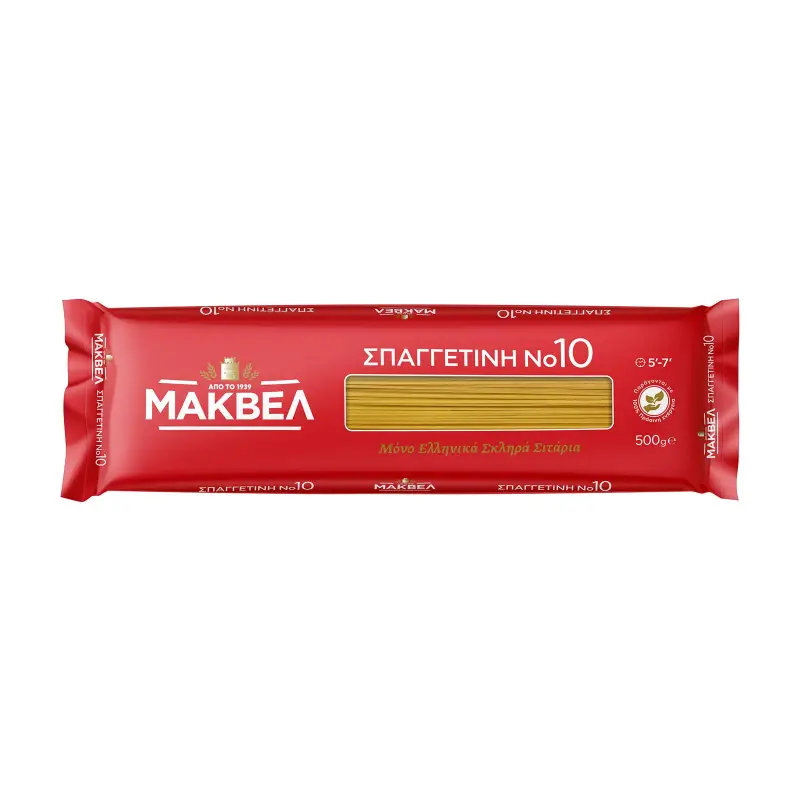 ΜΑΚΒΕΛ Σπαγγετίνη Νο10 500g