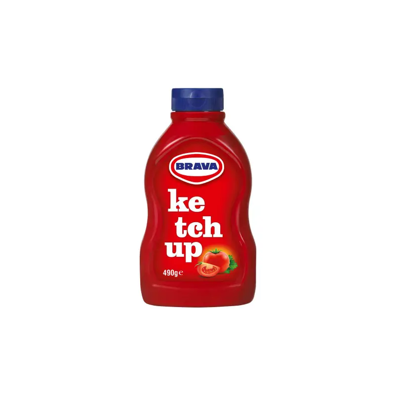 BRAVA Κέτσαπ Flip Top 490g