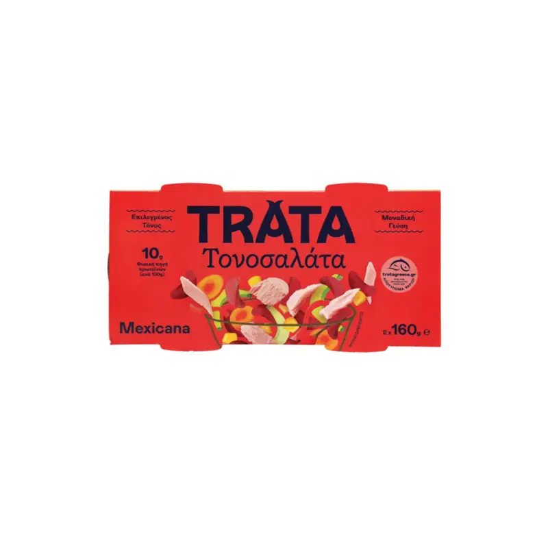 TRATA Τονοσαλάτα Mexicana (2×160 g)