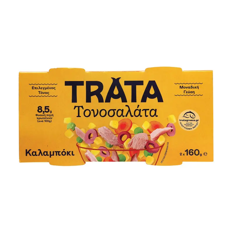 TRATA Τονοσαλάτα Καλαμπόκι 2x160g
