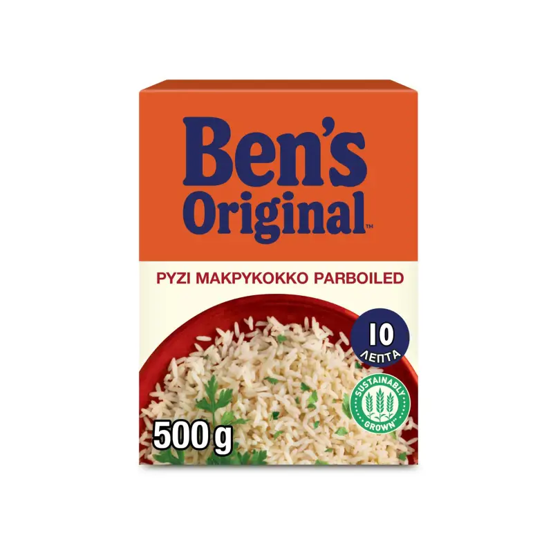BEN_S ORIGINAL Ρύζι Parboiled 10' 500 gr