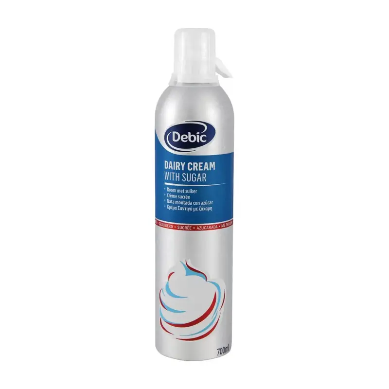 DEBIC ΚΡΕΜΑ ΣΑΝΤΙΓΥ SPRAY Dairy Cream with Sugar 6 x 700ml