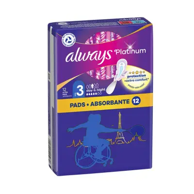 ALWAYS Platinum Ultra Night  Σερβιέτες 12τεμ