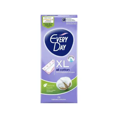 EVERYDAY All Cotton XL Σερβιετάκια 24τμχ