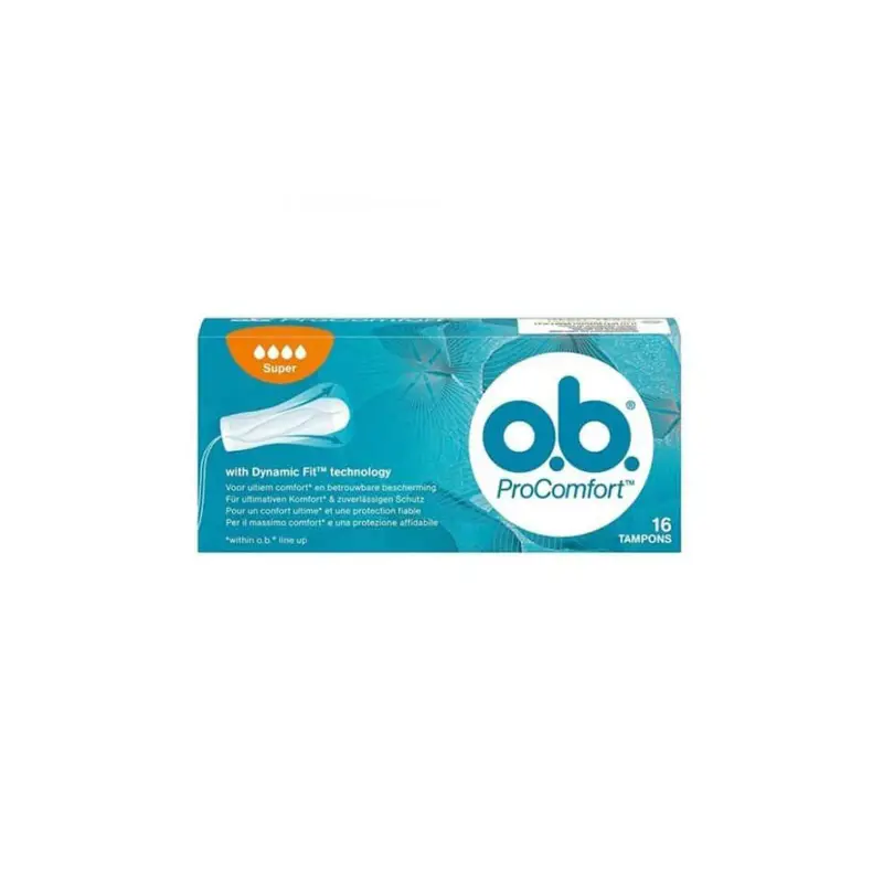 O.B. Tambons Pro Comfort Super Seal 16