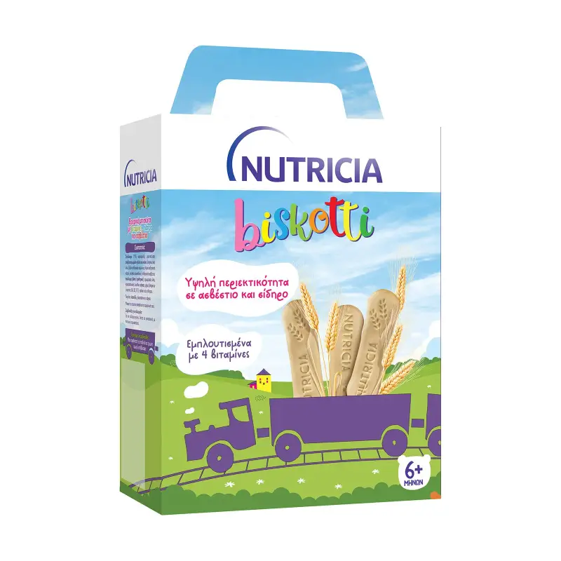 NUTRICIA Biskotti Μπισκότα 6+ Μηνών 180g