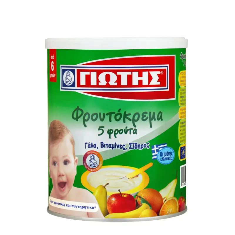 ΓΙΩΤΗΣ Φρουτόκρεμα 5 Φρούτα 300gr