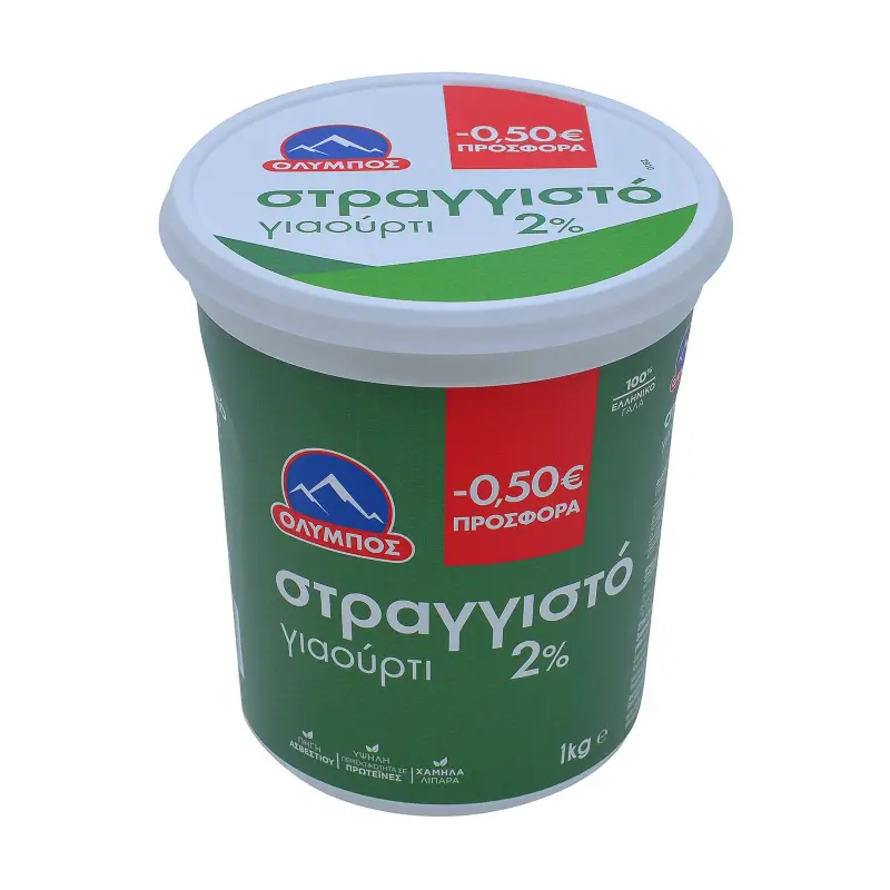 ΟΛΥΜΠΟΣ Γιαούρτι Στραγγιστό 2' 1kg