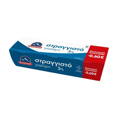 ΟΛΥΜΠΟΣ Γιαούρτι Στραγγιστό 5' 3x200g