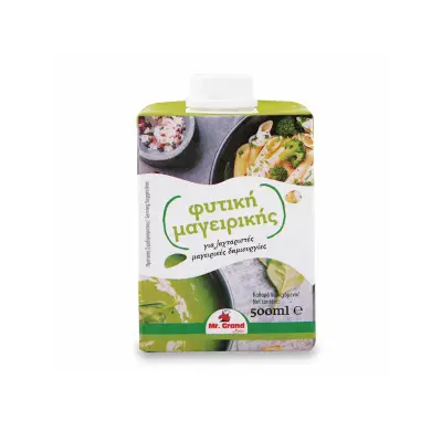 MrGrand Φυτική Κρέμα Μαγειρικής 23' Λιπαρά 500ml