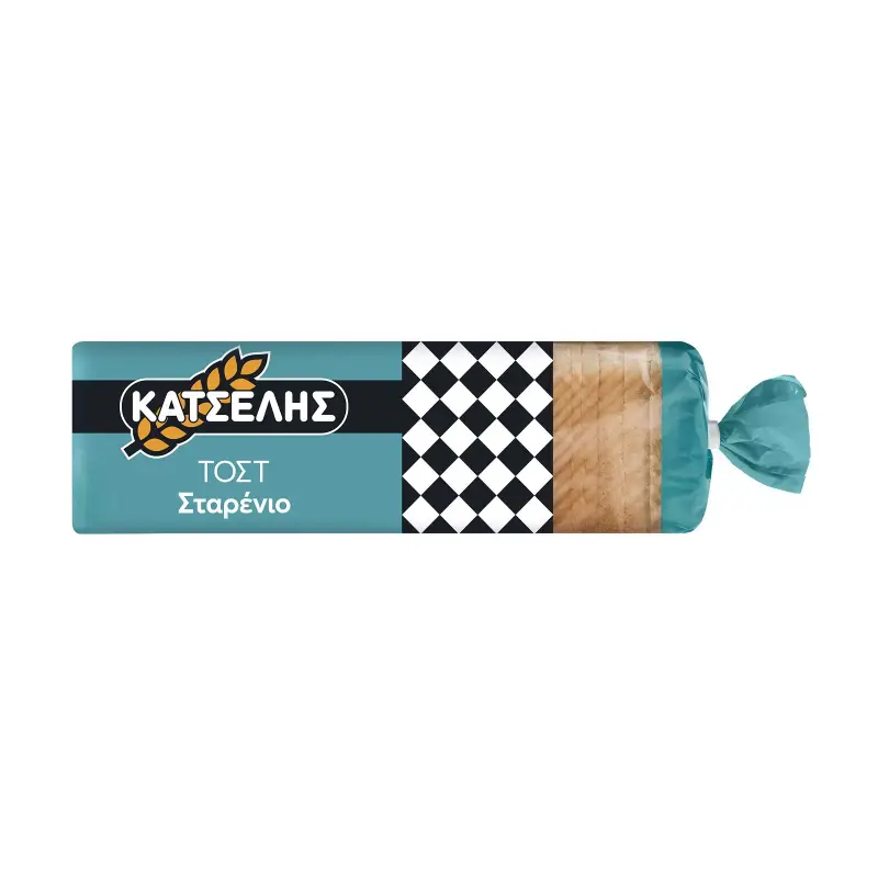 ΚΑΤΣΕΛΗΣ Ψωμί για Τοστ Σταρένιο 720g