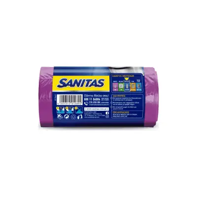 SANITAS Αρωματικές Σακούλες Απορ_των Easy Pack Μεγάλες 58×72 20τεμ