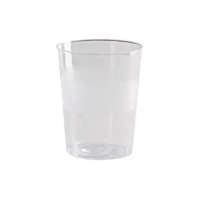 CRYSTAL ΠΟΤΗΡΙ ΠΛΑΣΤΙΚΟ 250ml ΔΙΑΦΑΝΟ 10τ