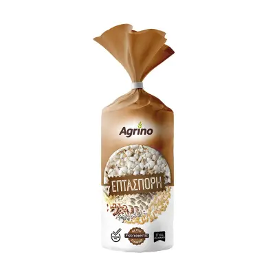 AGRINO Ρυζογκοφρέτες Επτάσπορες Χωρίς γλουτένη 100g