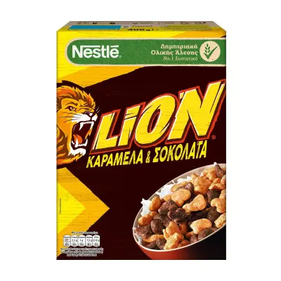 NESTLE Lion Δημητριακά Καραμέλα & Σοκολάτα 400g