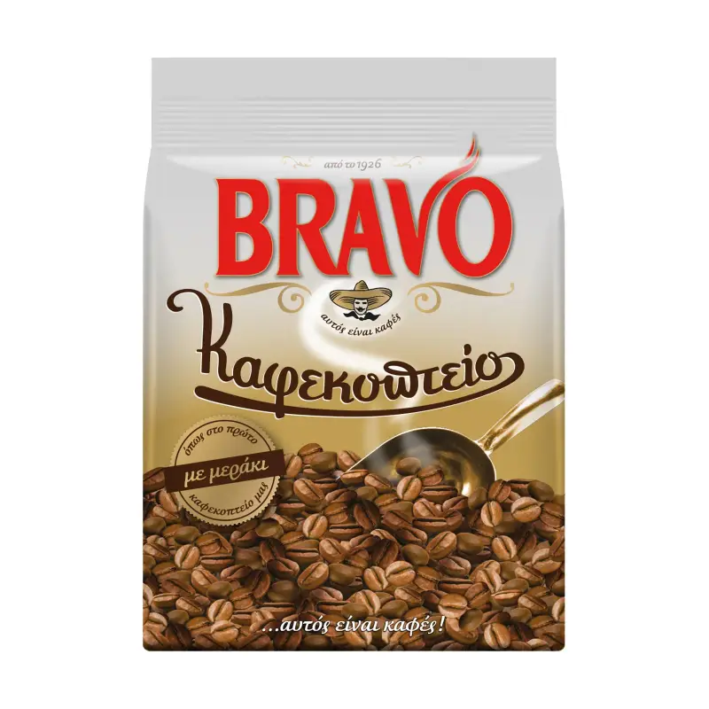 BRAVO Καφεκοπτείο Καφές Ελληνικός 157g