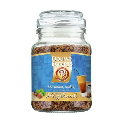 DOUWE EGBERTS Καφές Στιγμιαίος Φουντούκι 100g