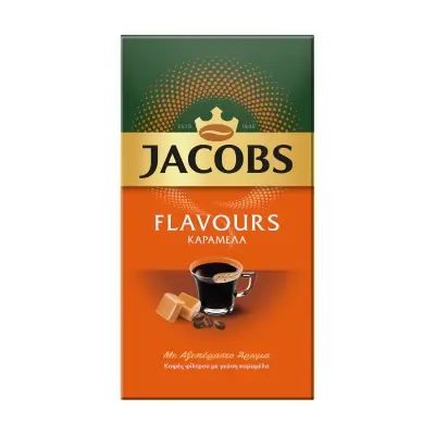 JACOBS Flavours Καφές Φίλτρου Καραμέλα 250g